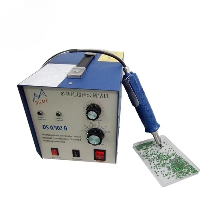 

Hot saleDSMC New ultrasonic spot welding machine Rhinestone hot fix machine in Korea