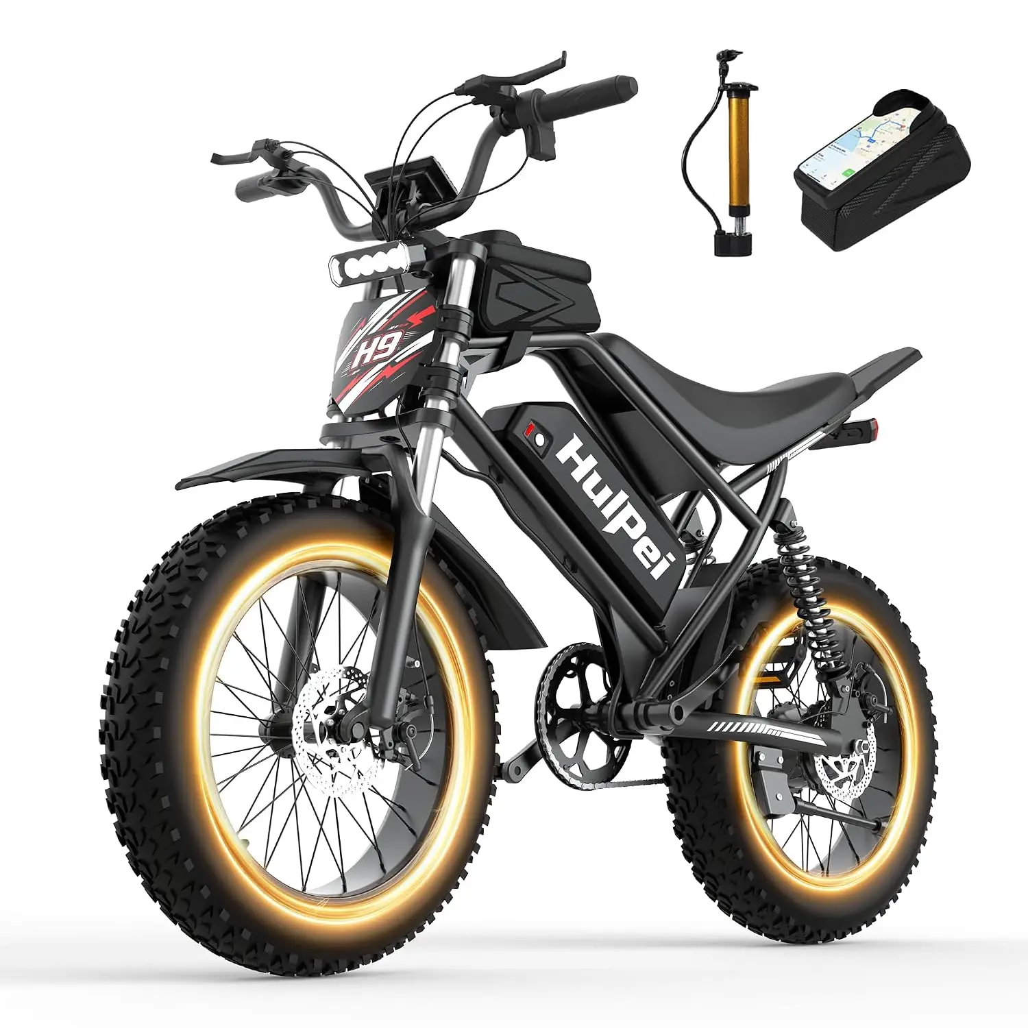 1500W Peak Motor Electric Bike for Adults 20