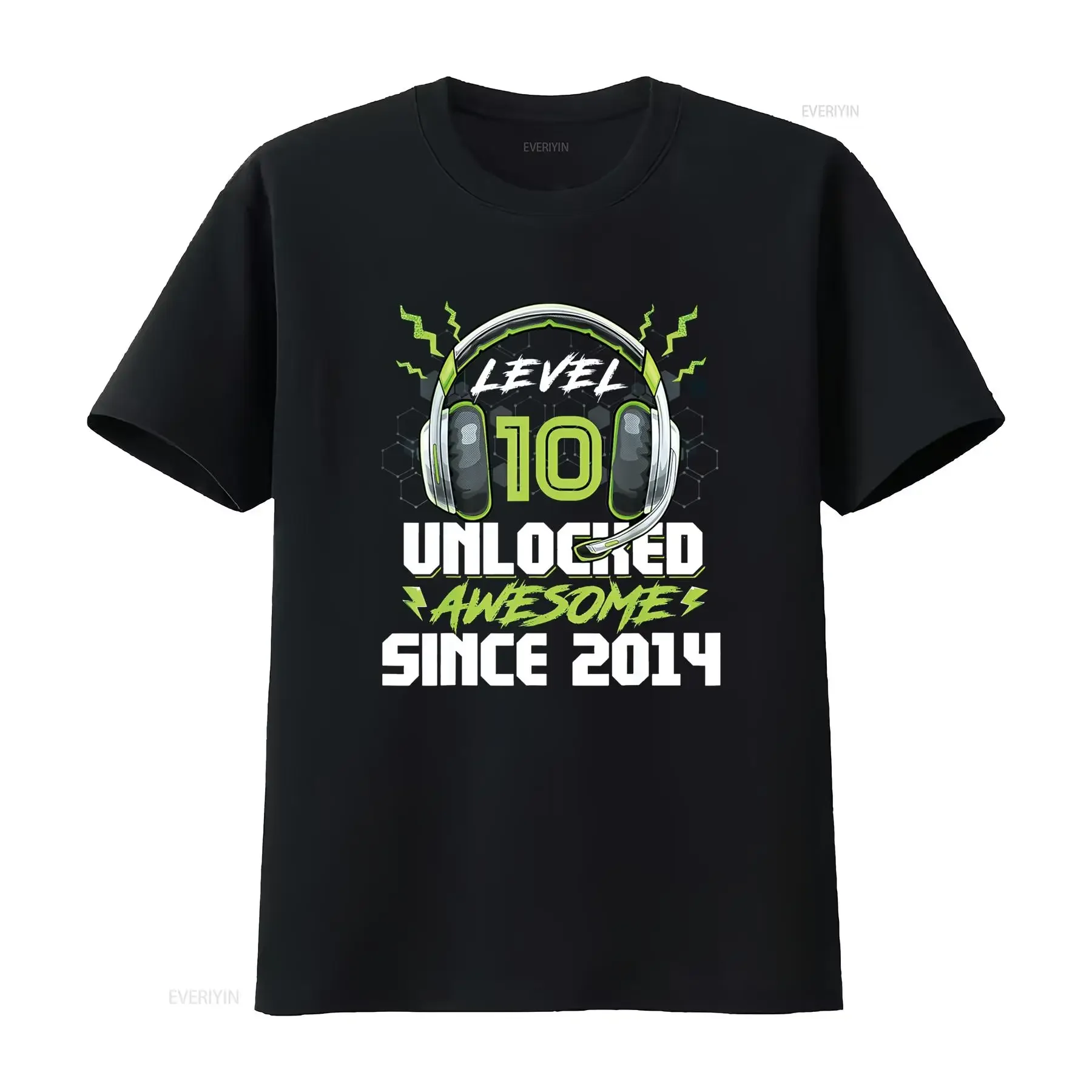 Level 10 Unlocked 10th Birthday Year Old Boy Gamer Bday T Shirt vintage Washed Slightly designer clothes fashion streetwear