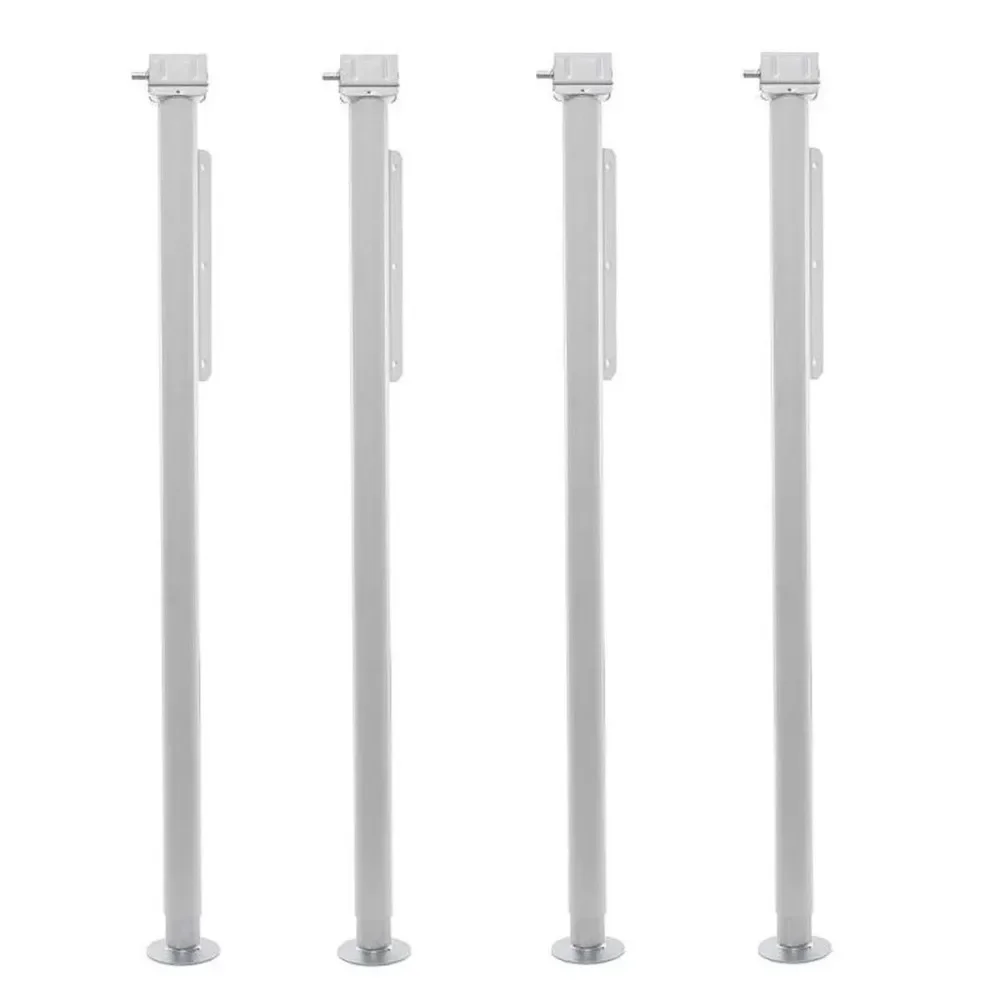 Adjustable Lifting Support Leg Heavy Duty Camper Jack Stabilizer For Pickup Truck Removable Cabin Height Adjustment