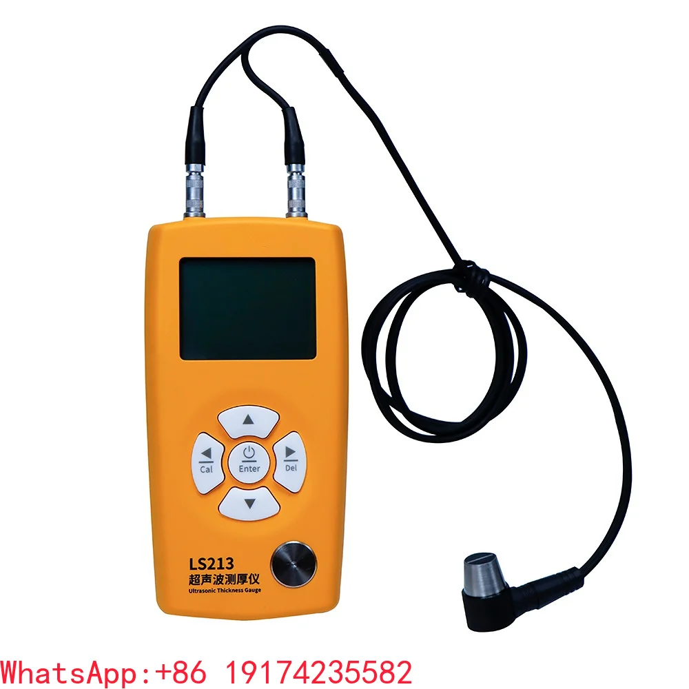 LS213 Ultrasonic Thickness Gauge NDT Nondestructive Testing Thickness for Metal Plastic Glass Ceramics