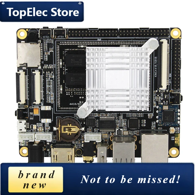 TopElec Rongpin Cortex-a9 four core S5P4418 motherboard for Samsung