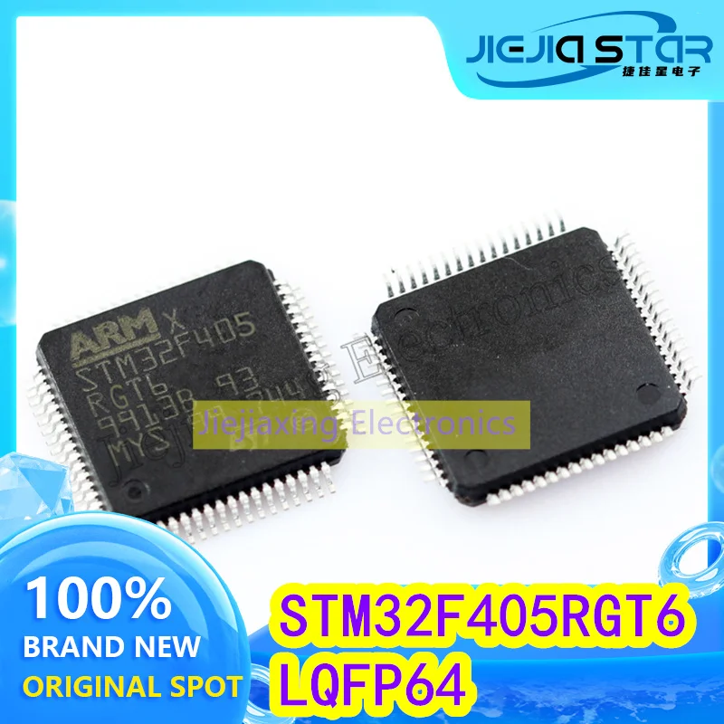 (3/10 buah) ARM LQFP-64 lengan Cortex-M4 32-bit microcontroller MCU merek asli