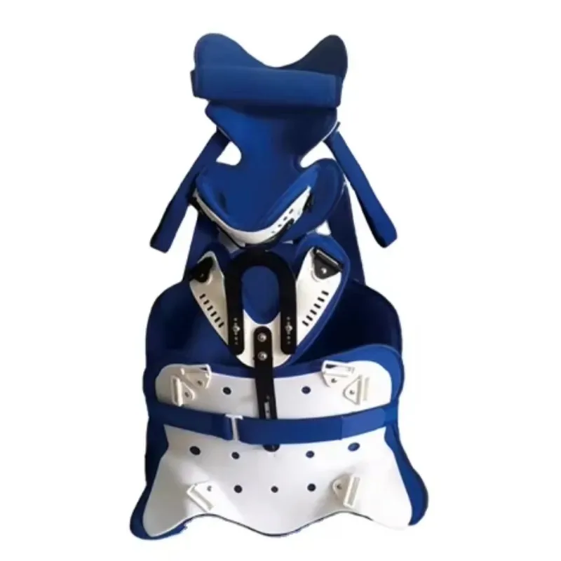 Adjustable Thoracolumbar & Neck Support Brace, Spinal Care Orthosis for Injury Recovery
