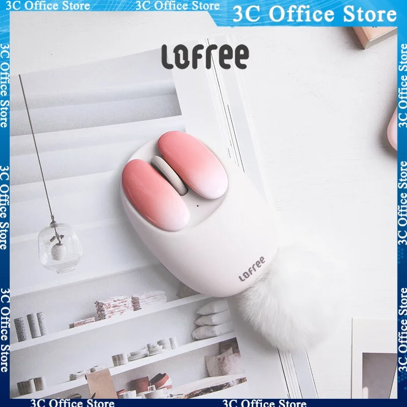 

Lofree Oe904 Lofi Small Lobe Wireless Bluetooth Dual-mode Mouse 3200dpi Photoelectric Games Girls Laptop Ipad Office Universal