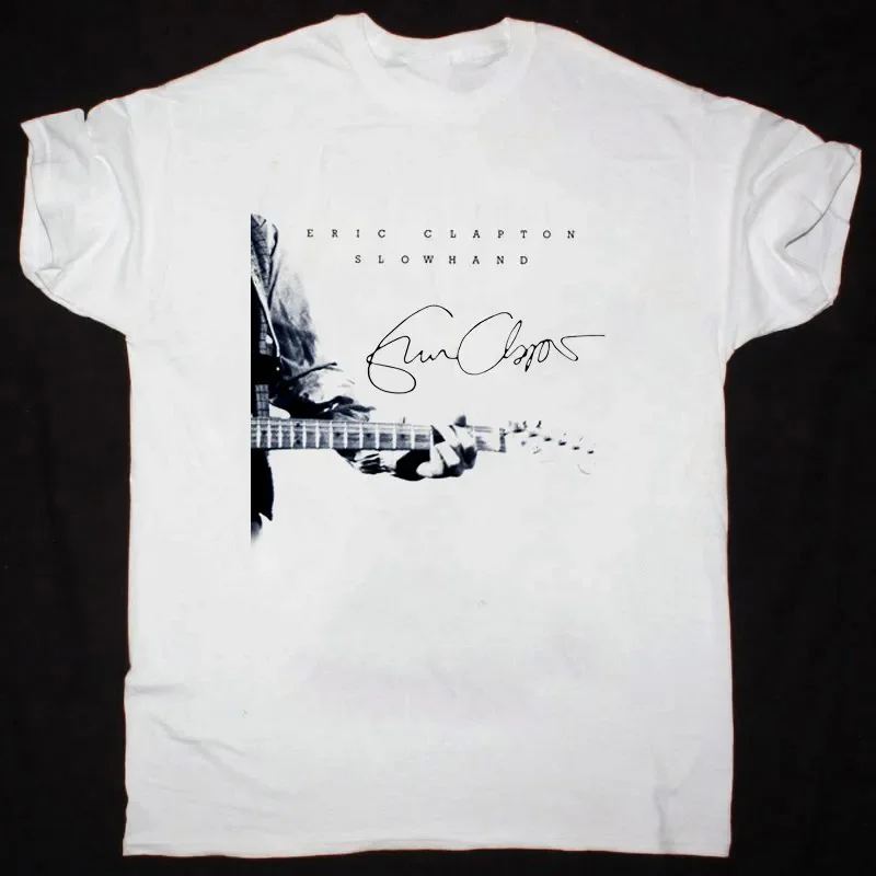 Eric Clapton - Slowhand Signature White All Size S-5Xl Shirt