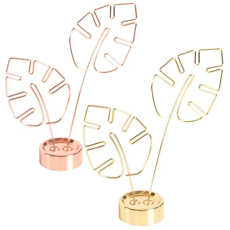 ABTS-Note Folder Memo Table Holders Table Sign Hawaii Decor Paper Clip Holder 2 Piece