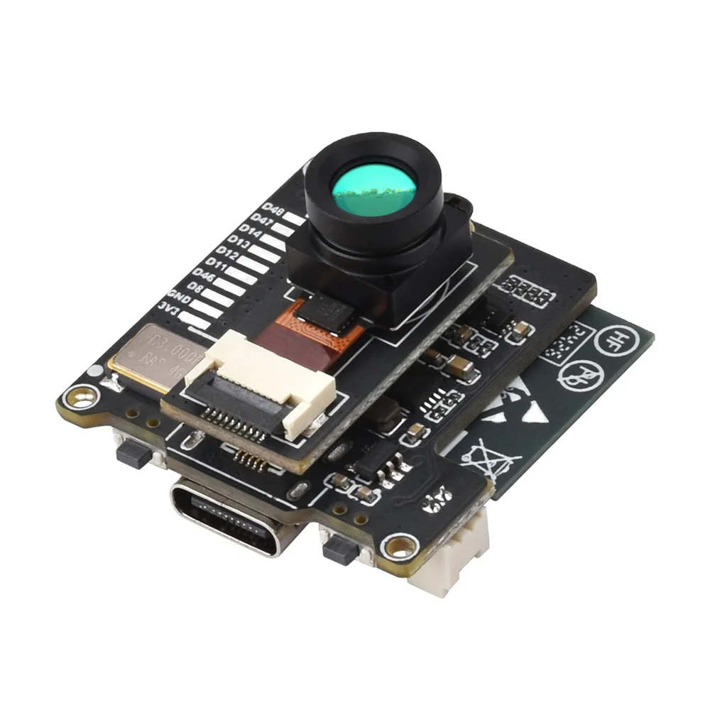 Thermal-45 Camera ESP32 Module Waveshare 80*62 Pixel Infrared Array Conventional Version 45  Field of View Angle Module