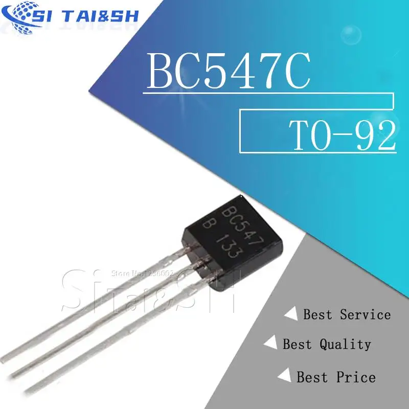 50PCS BC547C TO-92 BC547 BC516 BC517 BC546B BC547B BC548B BC549B BC550B BC556B BC557B BC558B BC559B BC560B BC639 BC640 BC548C