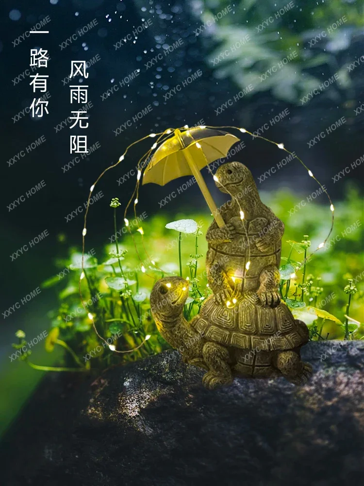 Solar Lamp Garden Balcony Fish Pond Decorative Creative Landscaping Outdoor Decoration