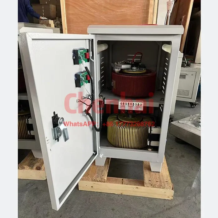 Stabilizzatore di tensione 110v 220v 10kw 10kva 15kva servomotore monofase regolatore di tensione automatico AC DC