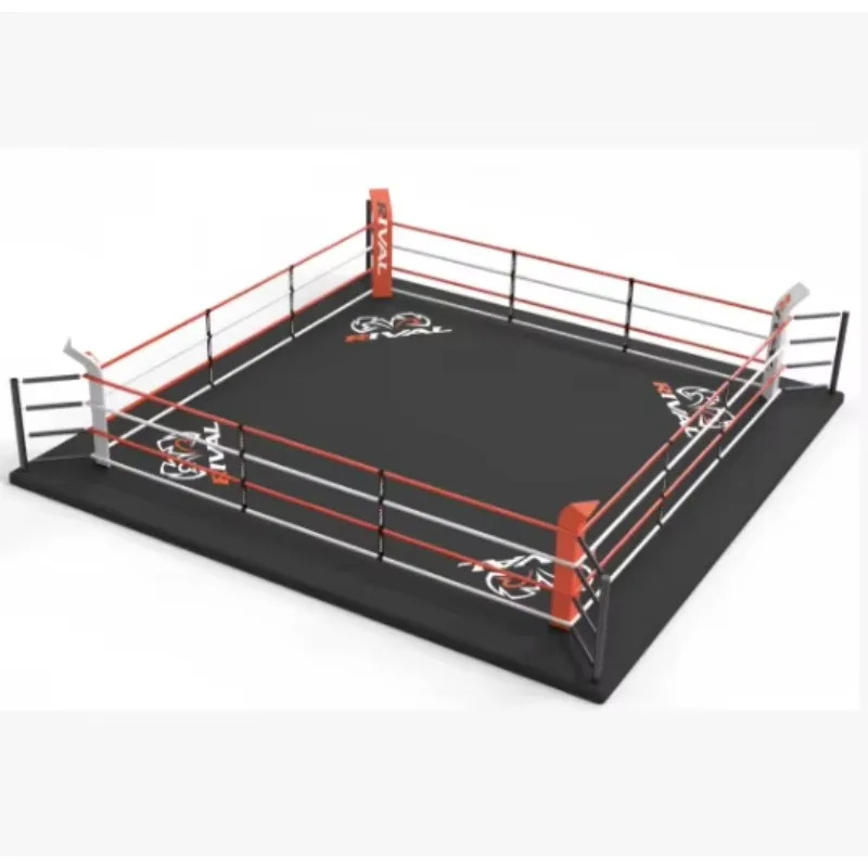 Hot Selling Ropes 4mX4m Boxing Ring Custom Collapsible for Muay Thai Tracking