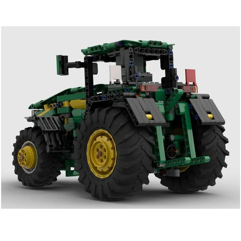

MOC-210864 Строительный блок, сельскохозяйственный трактор, модель 1:19, фигурка, 1217 шт., детская игрушка на день рождения, Рождество, Новый год, подарок
