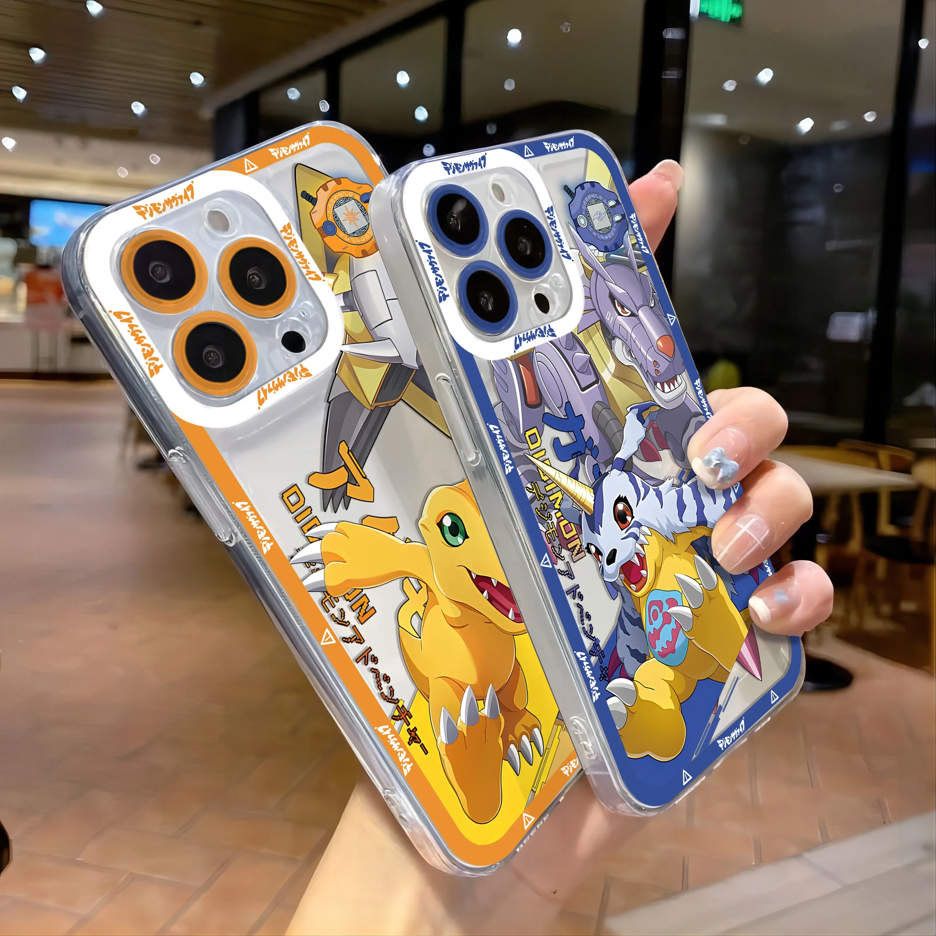 Anime D-Digimons Hot Phone Case For Samsung S26 S25 S24 S23 S22 S21 S20 FE Note20 Note10 Plus Ultra Lite Edge 5G Clear TPU Cover