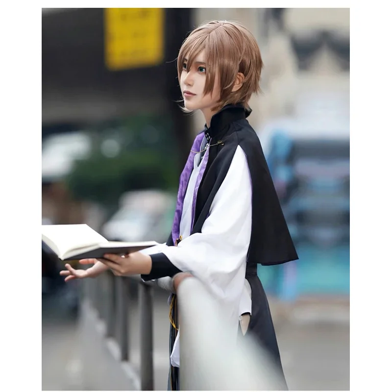 Anime Division Rap Battle Yumeno Gentaro Hypnosis Mic Fling Posse Phantom Wig Cosplay Costume