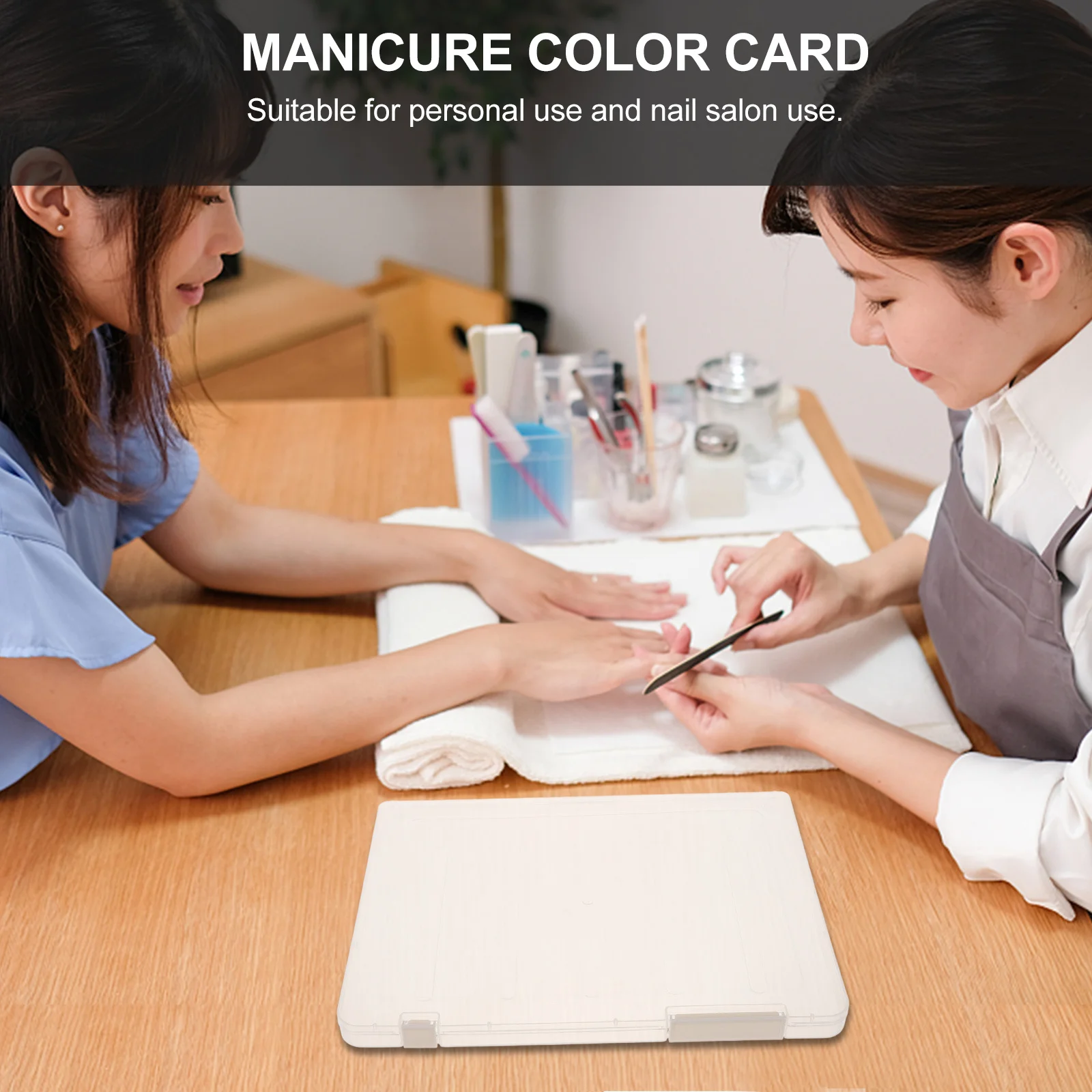 

Органайзер для ногтей, портативный прозрачный ящик для хранения мелких предметов, аксессуары для дизайна ногтей, витрина, прочная конструкция