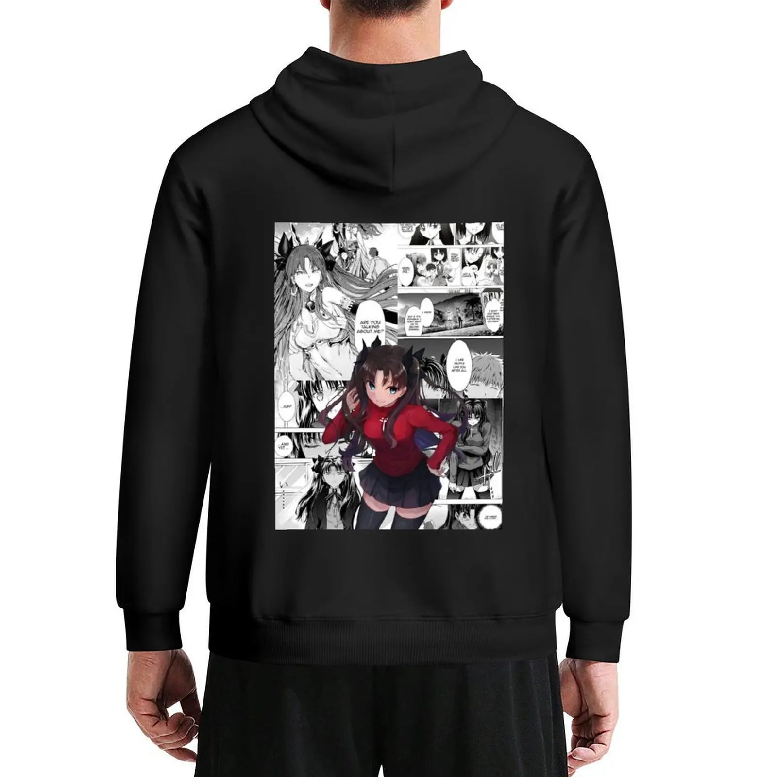 

Rin Tohsaka Hoodie blouse mens clothes men wear winter clothes mens hoodie