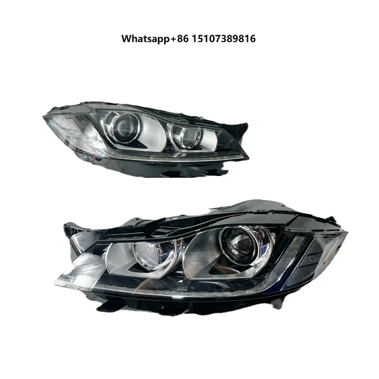 Low Fitting 12V LED Xenon Headlamps C2Z12930/C2Z26708 for XF 2016-2018 High Quality 4000 Lumens 5500K Remanufactured