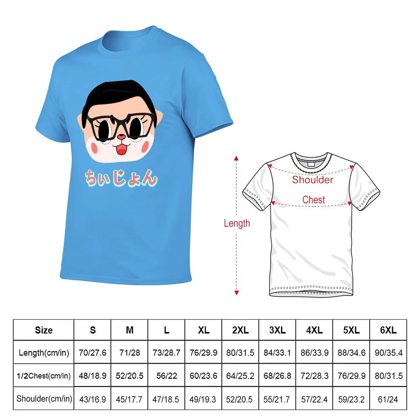 New Chiijohn T-Shirt anime custom t shirt men clothings