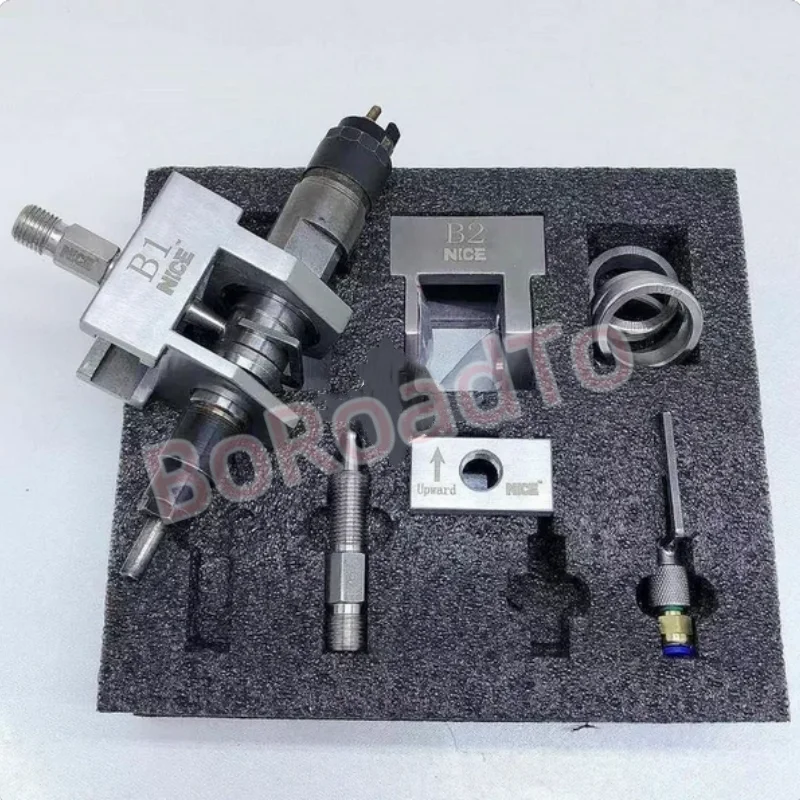 FOR BOSCH All Injectors CRIN Diesel Common Rail Injector Clamp Fixture Adaptor Test Repair Tools Sets