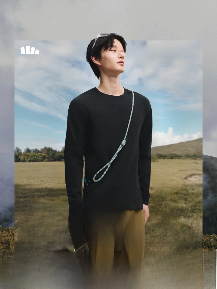 

Qui Dry Outdoor Men's Long Sve Base irt Sweat ng T-irt Hoodie Breathable Comfortable Stand Fit Polyester Cot...