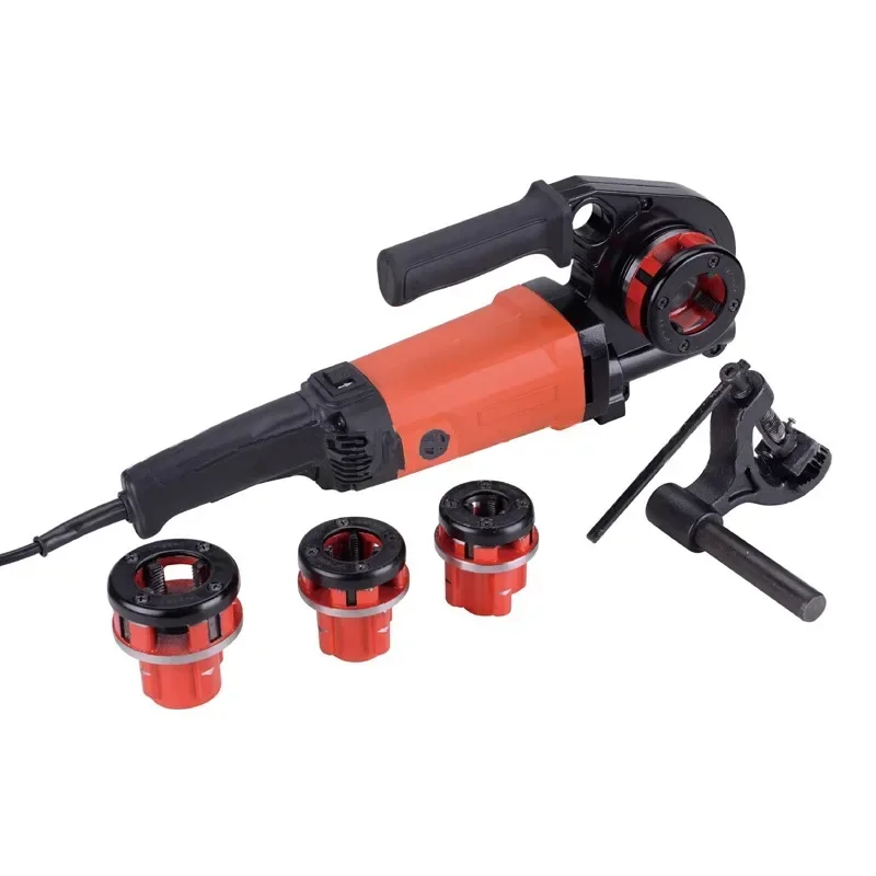 220v Nuovo GMTE-02/03/03C Filettatrice elettrica portatile Filettatrice portatile Costruzione leggera disponibile