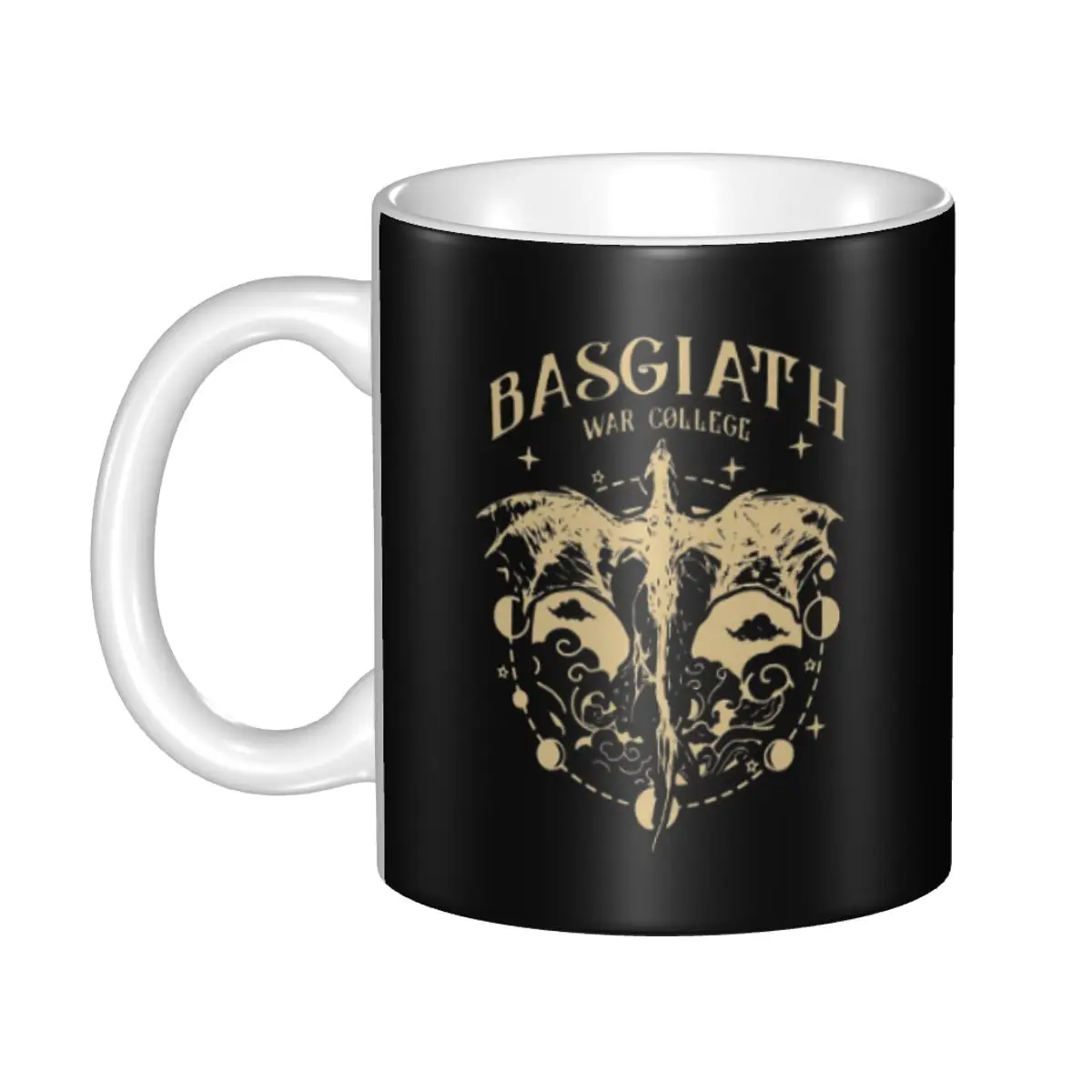 

Basgiath War College 20 Fourth Wing Mug Funny Ceramic Coffee Cups Tea Mugs Milk Cup Drinkware Gift for Woman Man
