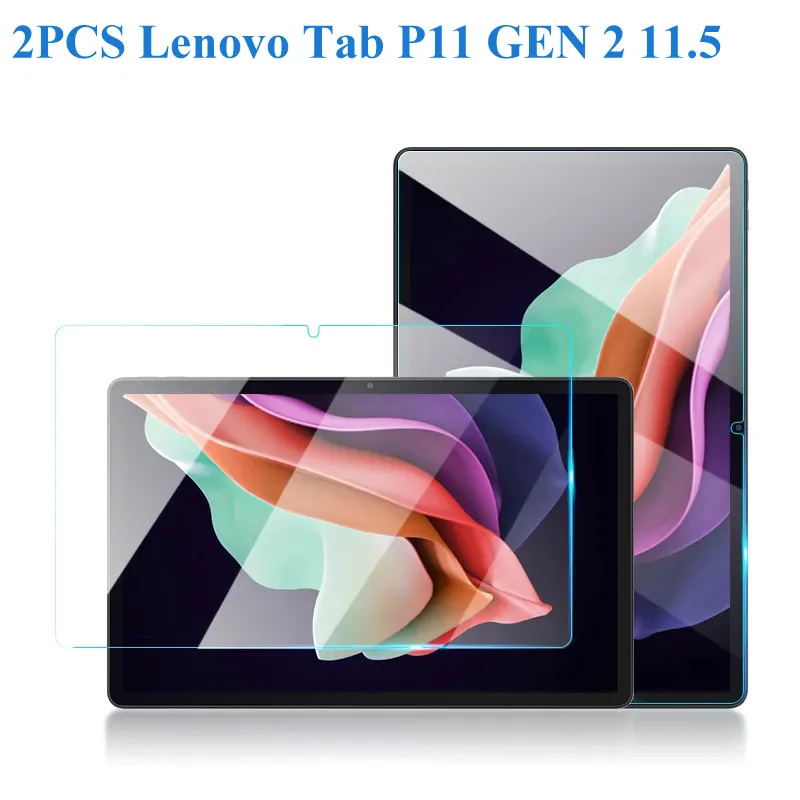 

2PCS For Lenovo Tab P11 Plus Gen 2 11.5 Inch TB-350FU Glass Film Screen Protector For Xiaoxin Pad Plus 11.5 2023 Glass Film