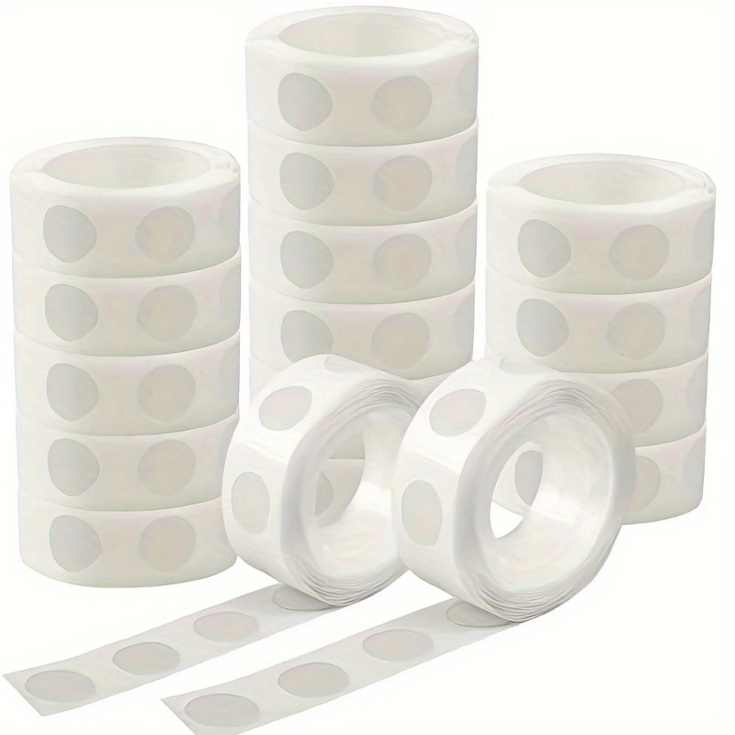 3Packs (300Pcs) Glue Dots Transparent Balloon Glue Removable Glue Dots Double-sided Adhesive Tape For Wedding Decoration Festiva