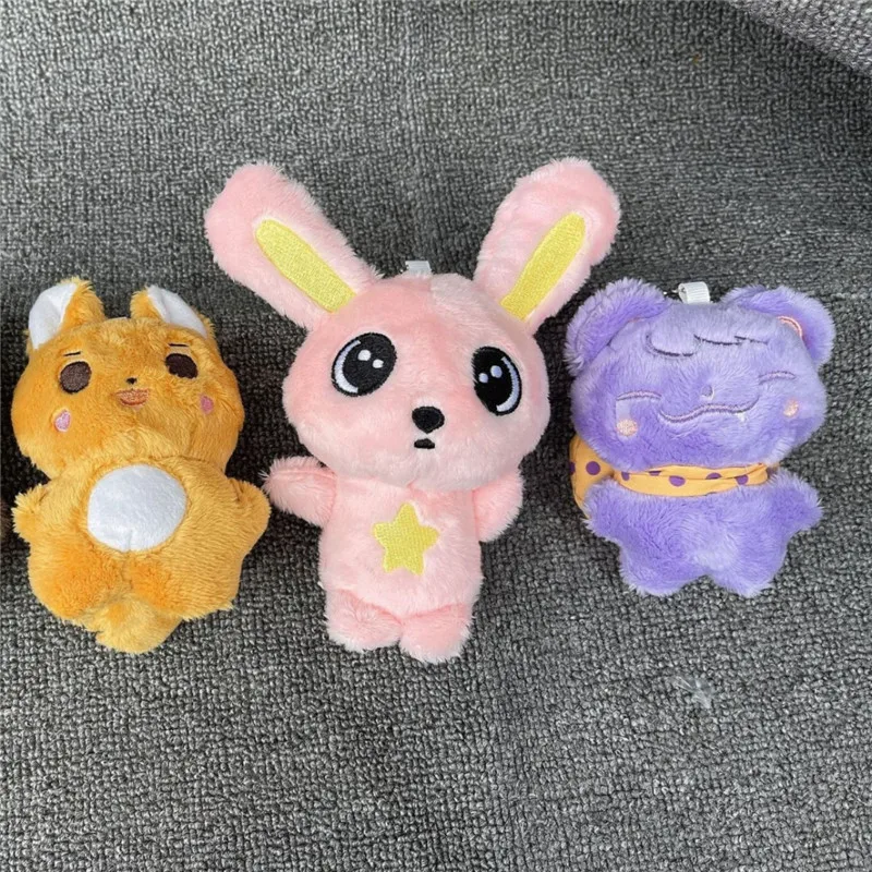 New Kpop Yunho Seonghwa Soft Cotton Toys Plush Doll Key Chain Pendant Animals Keychains Women Bags Cute Creative Gifts 10cm