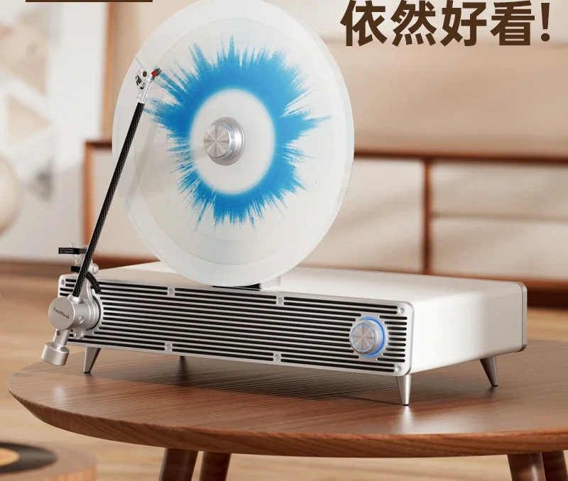 

VS-01 vertical vinyl record player, Bluetooth audio, integrated retro phonograph speaker