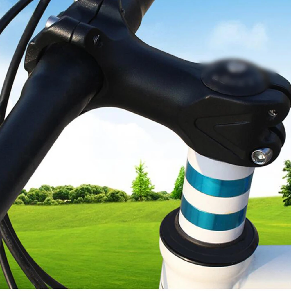 

Handlebar Mountain Bike Bar Riser Riser 31.8Mm Aluminum Alloy Road Mountain Bar Stem Accessory Black Steady Lightweight