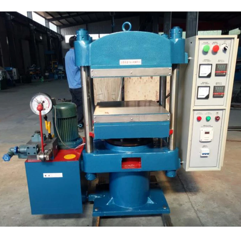 Plate vulcanizer Rubber vulcanizer Electric thermal plastic tensile hydraulic, laboratory small manual tablet press