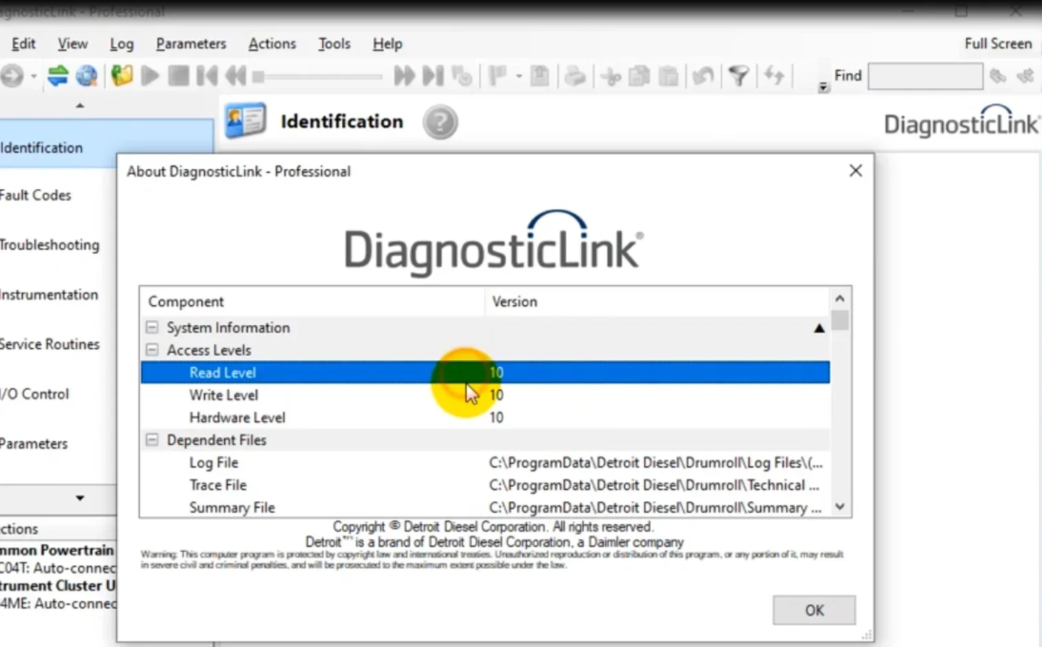 09.2024 DDDL 8.20 SP1 Professional ระดับ 10 10 10 + การแก้ไขปัญหาดีทรอยต์ดีเซล Diagnostic Link 8.13 SP3 + ปลดล็อค Keymaker