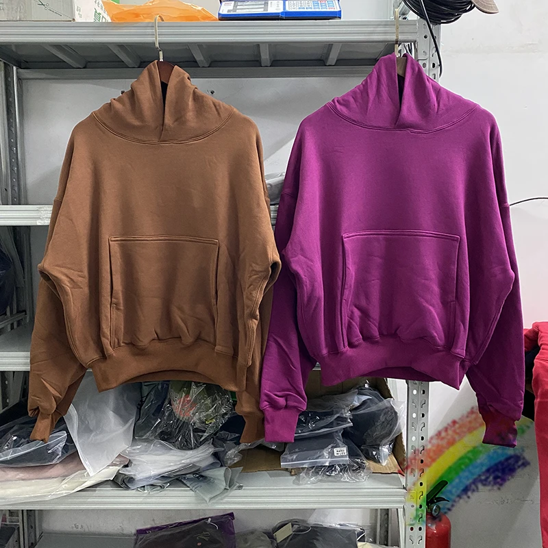 

Double Layer Season 6 Hoodie Men Women Red Black Blue Brown Purple Kanye West Casual Oversize Pullovers Hooded