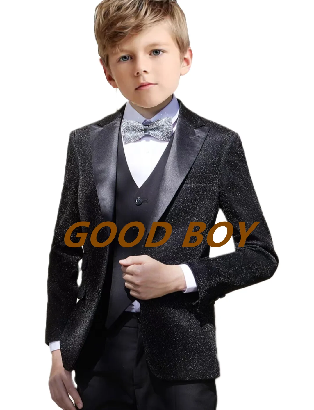 

Formal boy wedding children's suit white party blazer pants christening dress children's dress gentleman junior prom evening dre