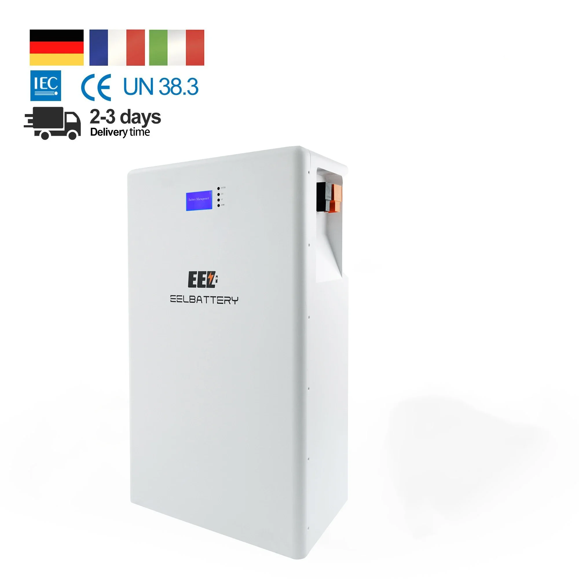 

EEL 51.2v Wall Mounted enregy storage lithium battery 48v 340ah lipo4 battery pack 10kw 15kw 30kw 60kw powerwall