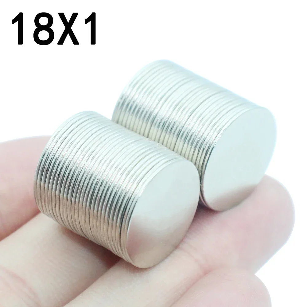 5/10/15/20/25 Pcs 18x1 Neodymium Magnet 18mm x 1mm N35 NdFeB Round Super Powerful Strong Permanent Magnetic imanes Disc 18*1