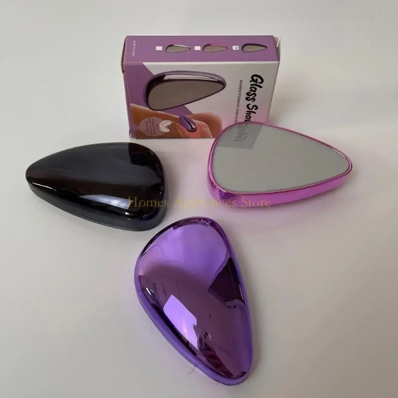 D0AB Manual Reusable Glass Epilator Hand And Foot Hair Remover Remove Calluses Dead Skin Heel Foot Grinder Tool