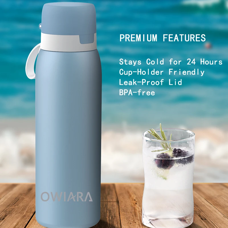 飲料水浄化装置,ポータブル浄水器,ハイキング,キャンプ,ステンレス鋼,ピッチャー付き