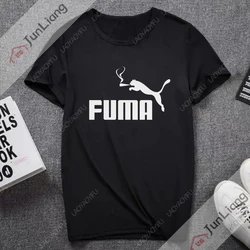 Fuma Oversized -shir T Shirt for Men Clothing Unisex Men's Shirts Creativity Y2k Short Sleeve Tee Mens Clothes Streetwear Funny