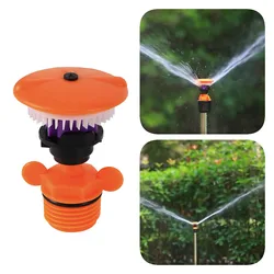 Masculino Rosca Jardim Rega Sprinkler, Rotação 360 °, Gramado Campo Flor, Pomar Irrigação Bico, Oscilante Rotary Sprinkler, 1/2