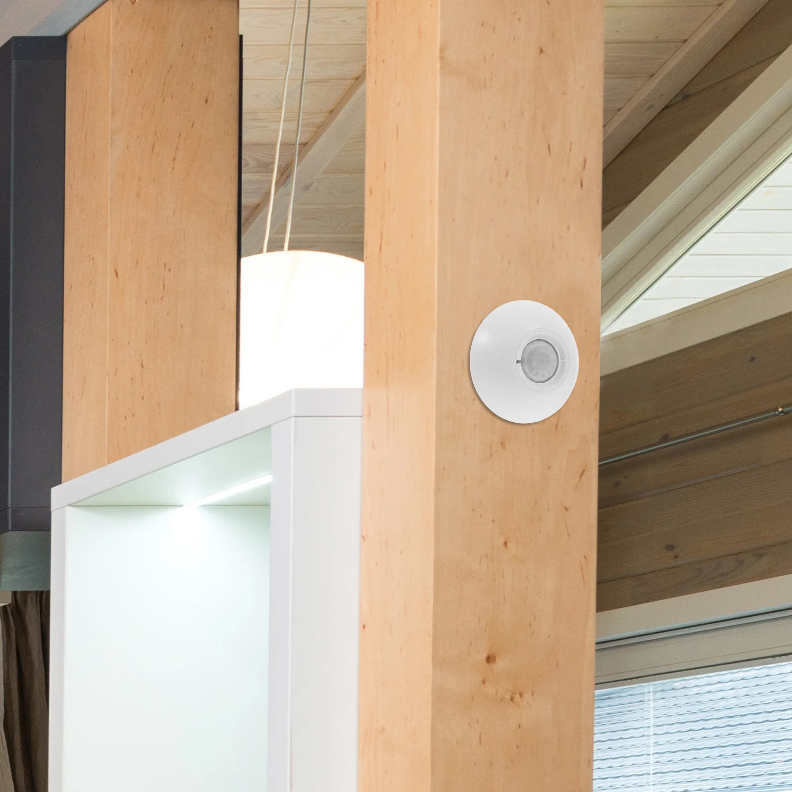 

Infrared Motion Sensor Alarm 12V 360 Degree Detection for Indoor Outdoor Security Reliable System with High