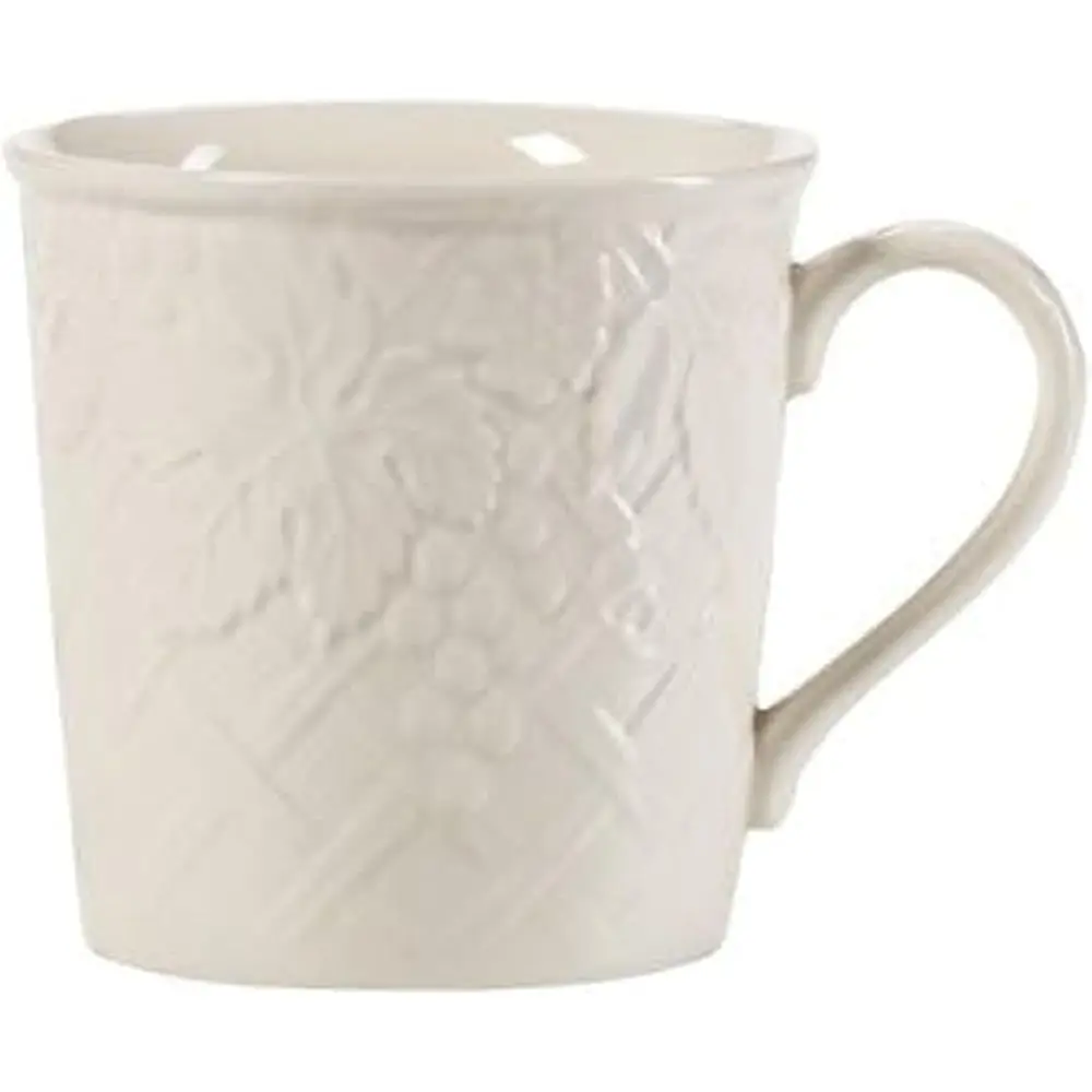 

English Countryside Coee Mug, 11-Ounce, Set o 4, White - DP900-415