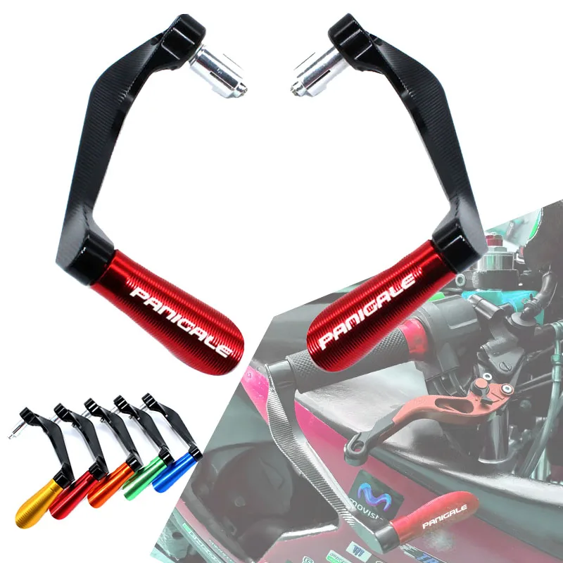 

Motorcycle Handlebar Grips Guard Brake Clutch Levers Guard Protector Fit For 899 959 1199 1299 Panigale / S/ Tricolor