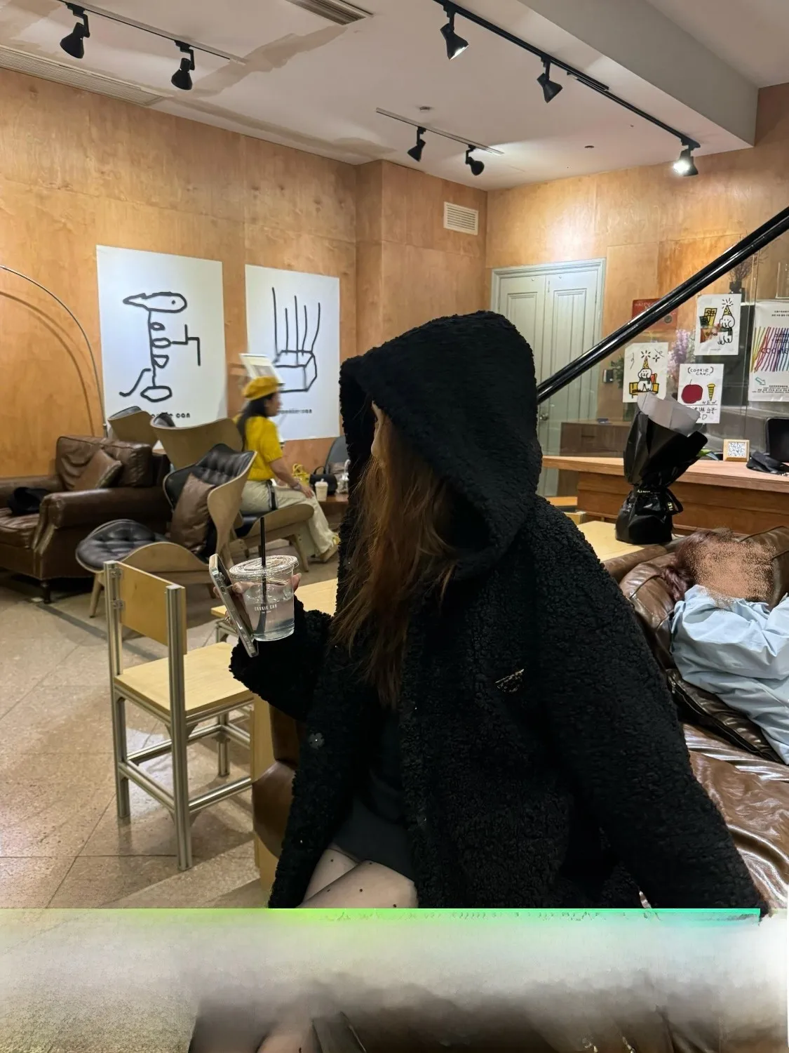 

AOAOSU BF Moke Jing корейский Sle Thiened Lamb Fur Jaet женское пальто с капюшоном на подкладке зимняя верхняя одежда ort Coat