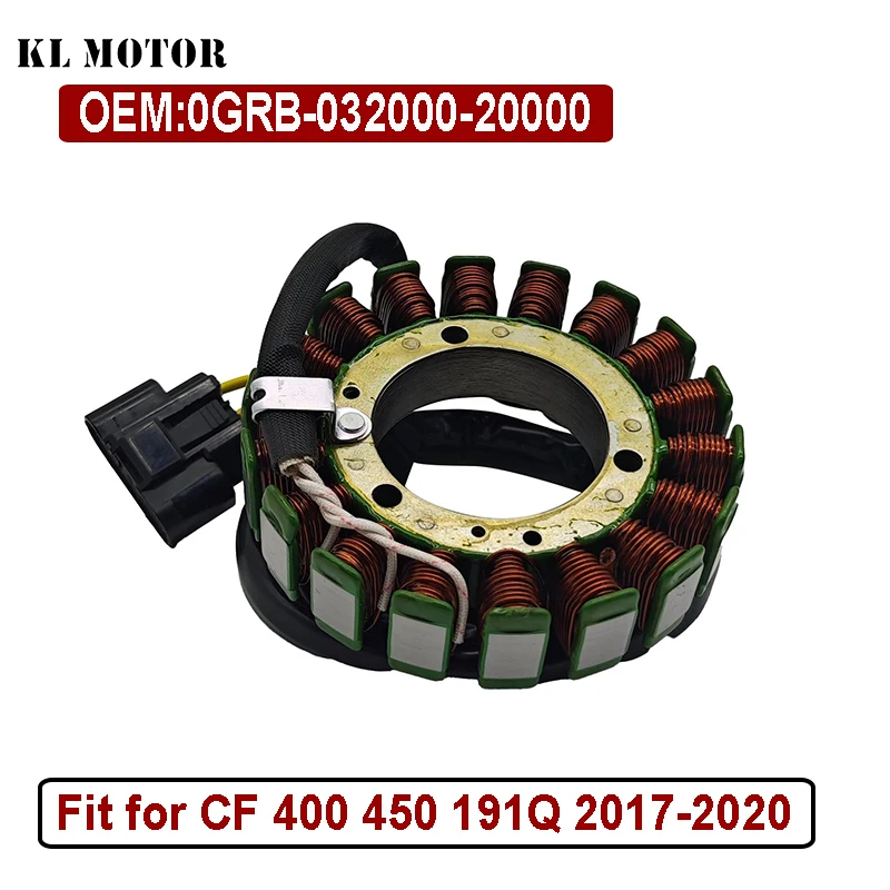 

Статор магнето для квадроцикла CF 400 450 191Q 2017-2020 0GRB-032000-20000