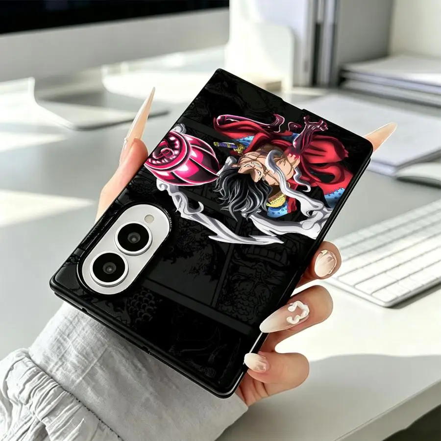Luxury Phone Cover Case for Samsung Galaxy ZFold Wide Z Fold8 Wide ZFold8 Z Fold 8 O-One P-iece Luffy