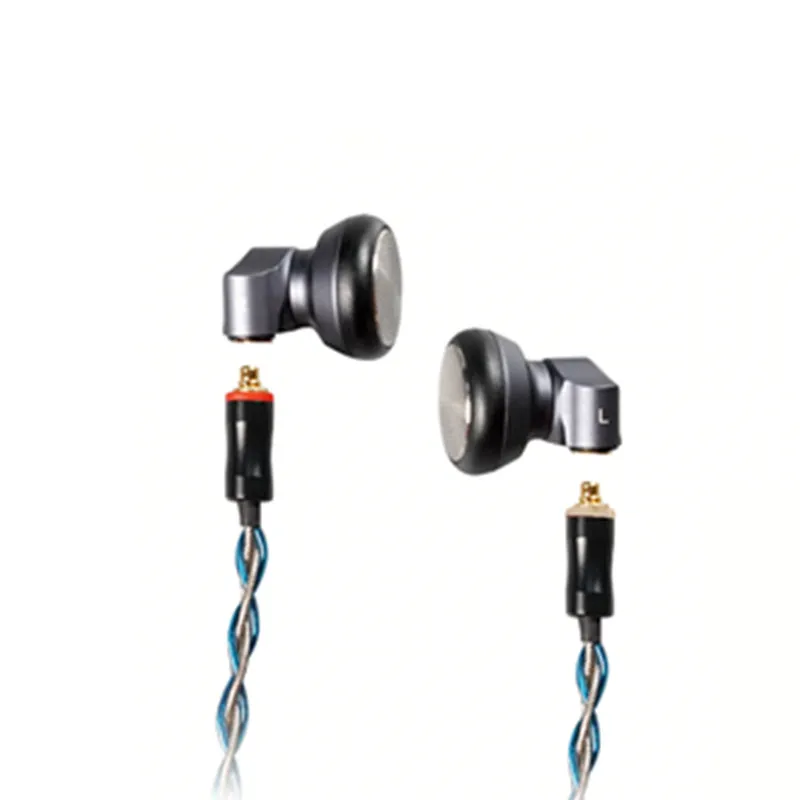 Yincrow RW3000 15mm Dynamic Drive Metal Earphone HIFI Monitor Bass Headsets DJ Earbud IEM 3.5MM\4.4MM\2.5MM Plug RW1000 RW2000