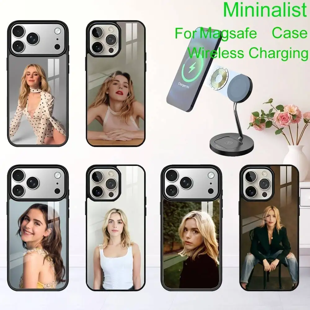 

KiKi K-Kiernan S-Shipka Phone Case For iPhone17,16,15,14,13 Plus,Pro Max Magnetic For Magsafe Wireless Charging